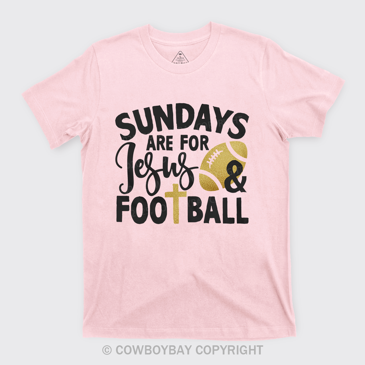 Sundays Are For Jesus & Football T-Shirts