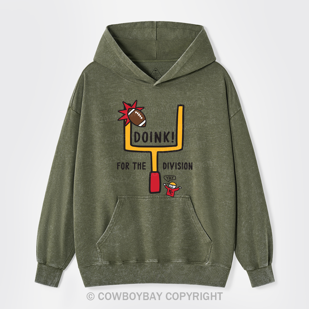 Doink For The Division Garment-Dye Hoodies