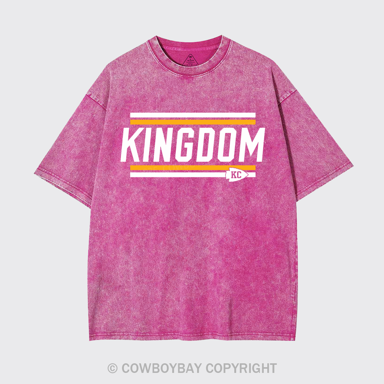 Kingdom KC Garment-dye Tees