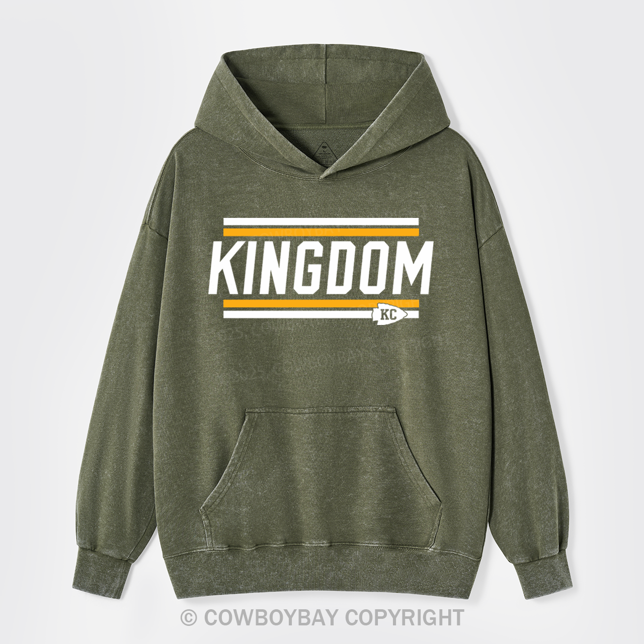 Kingdom KC Garment-Dye Hoodies