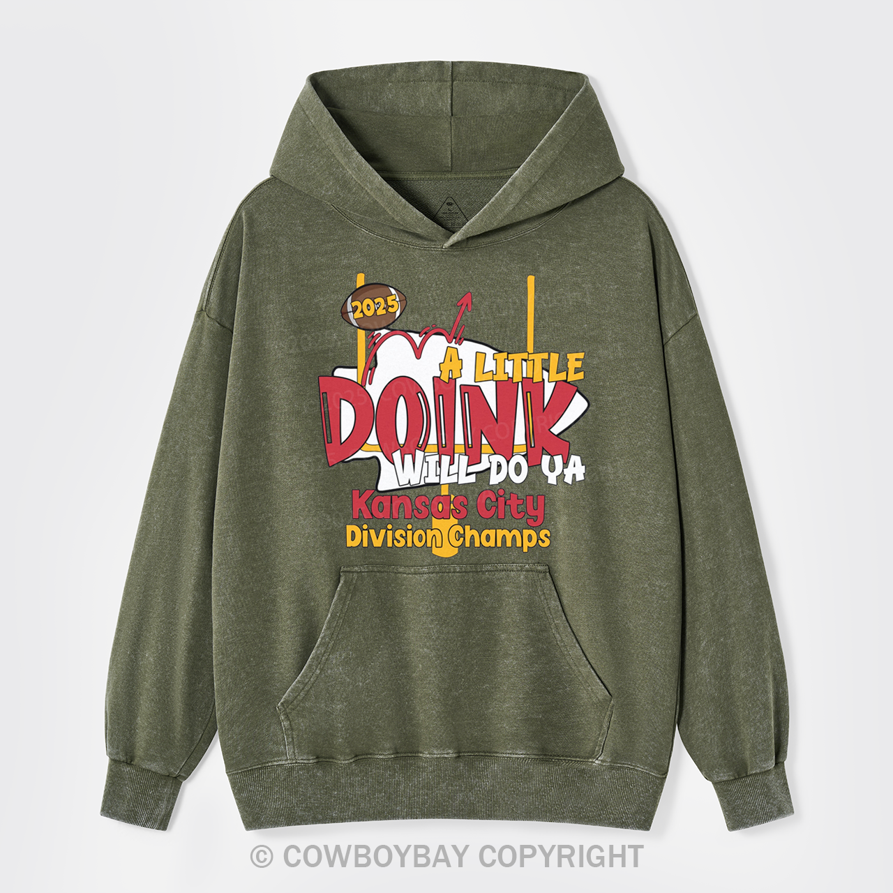 Doink For The Division Garment-Dye Hoodies