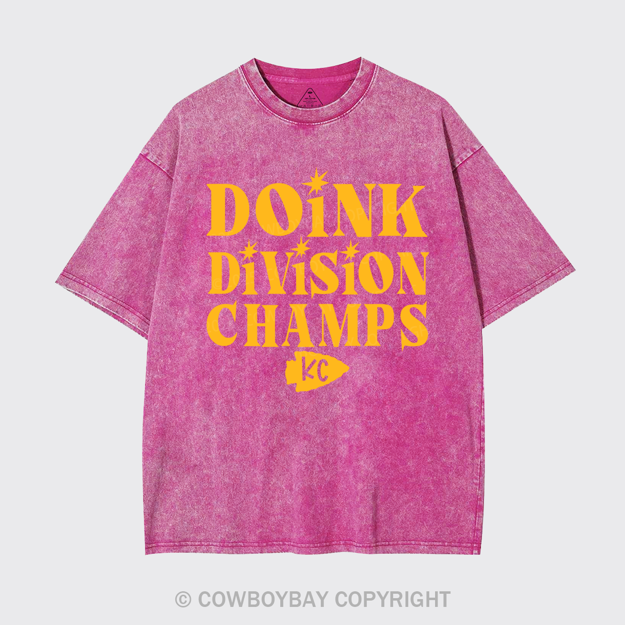 Doink Division Champs Garment-dye Tees