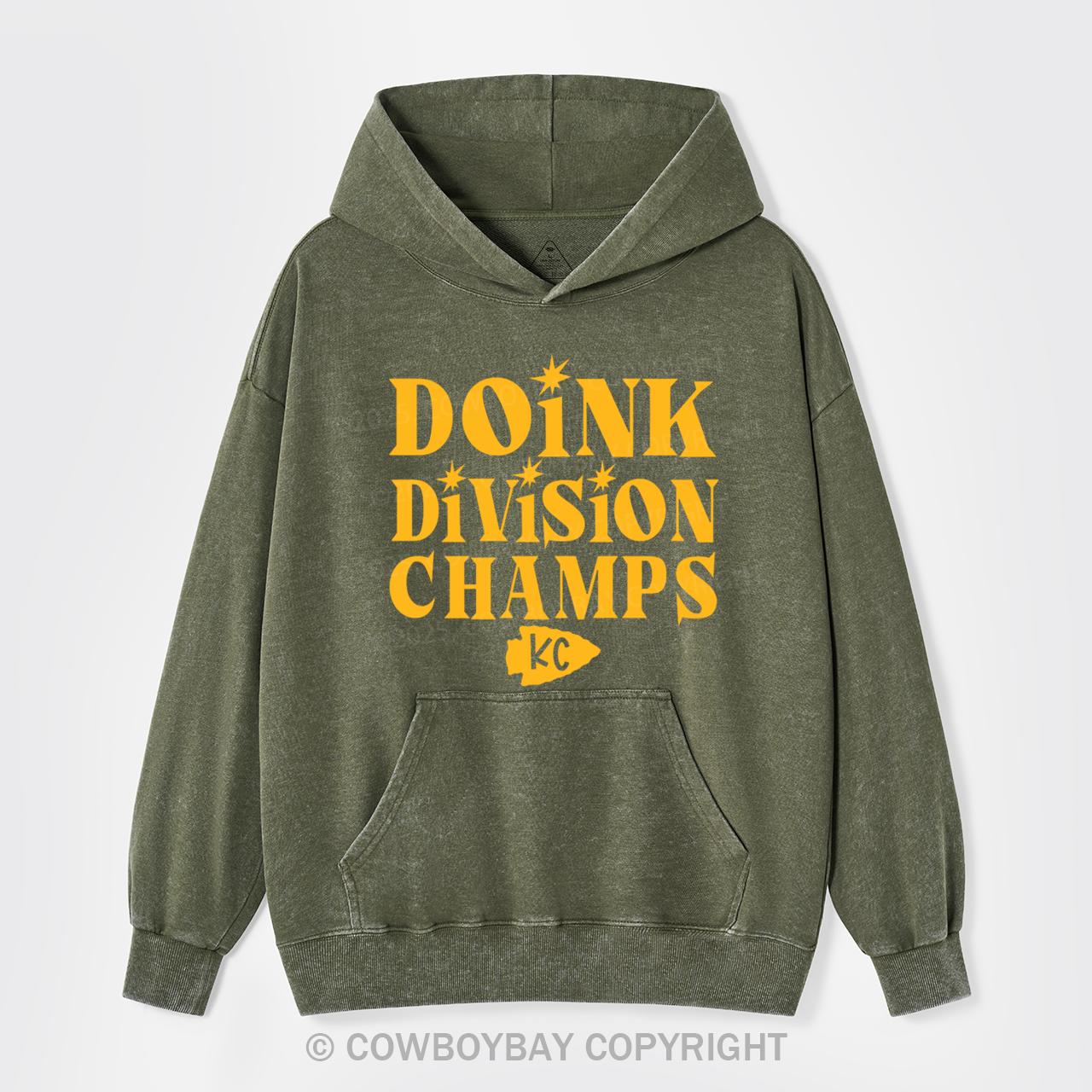 Doink Division Champs Garment-Dye Hoodies