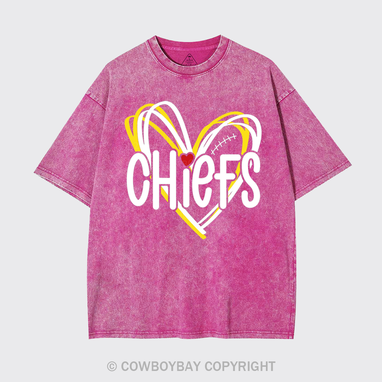 Chiefs Football Garment-dye Tees