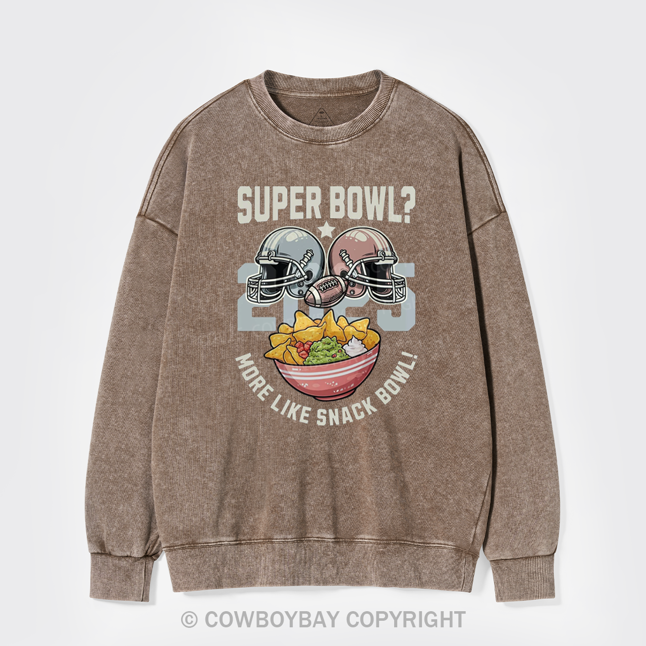 Super Bowl 2025 Washed Sweatshirts