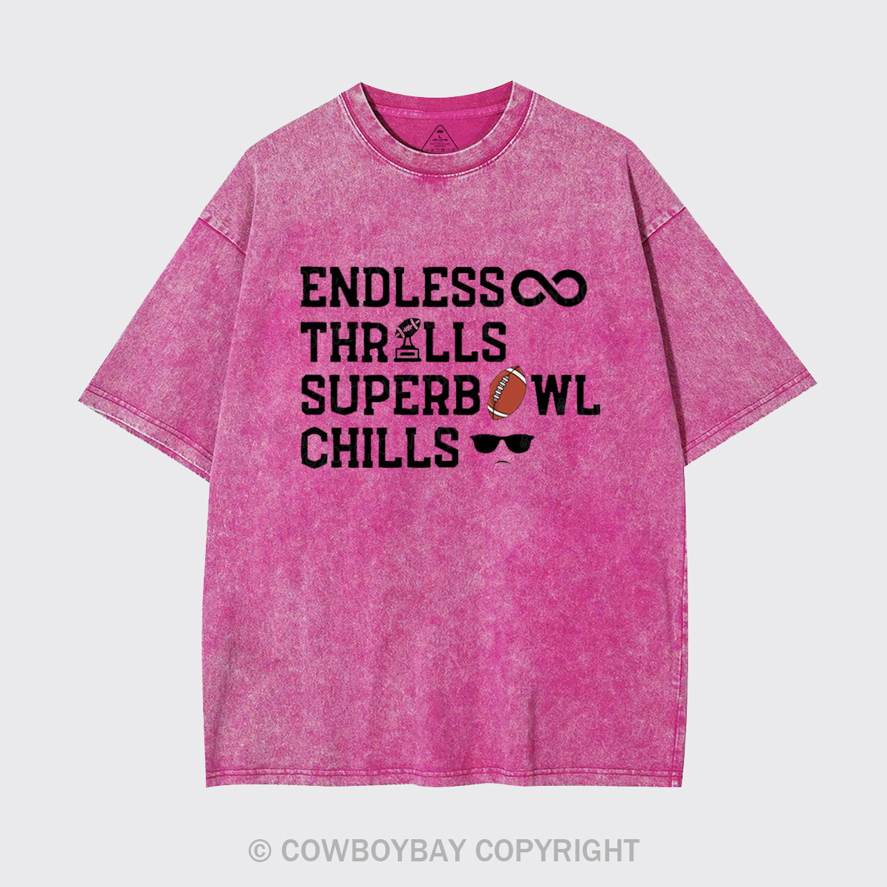 Super Bowl Garment-dye Tees