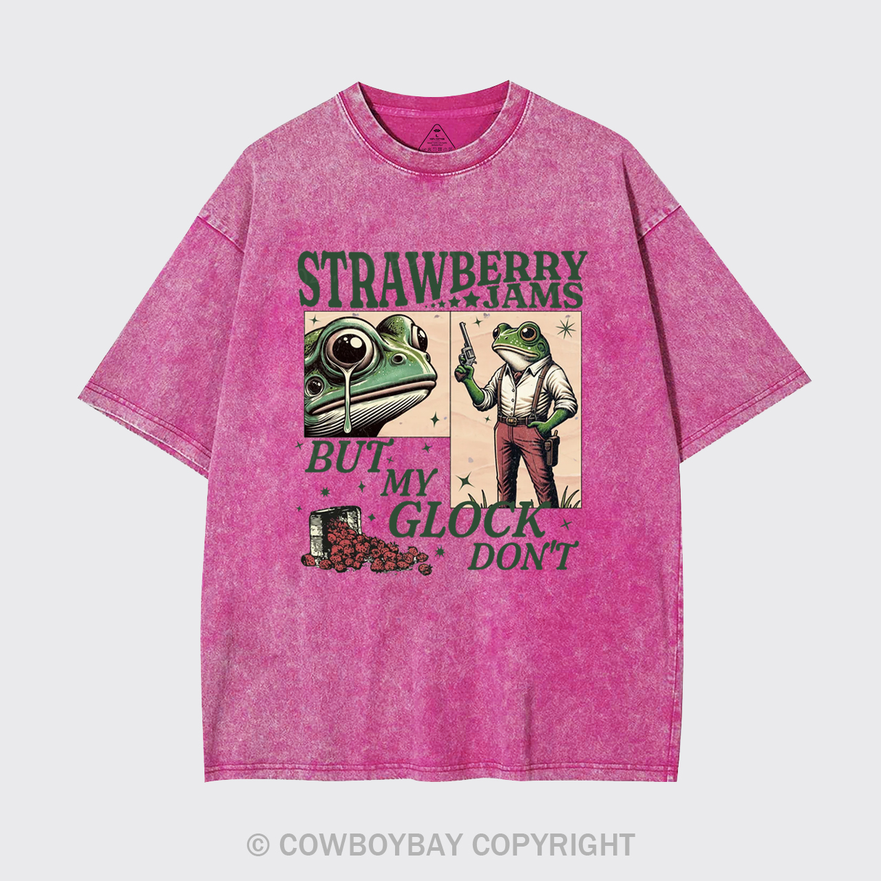 Strawberry Jams Garment-dye Tees