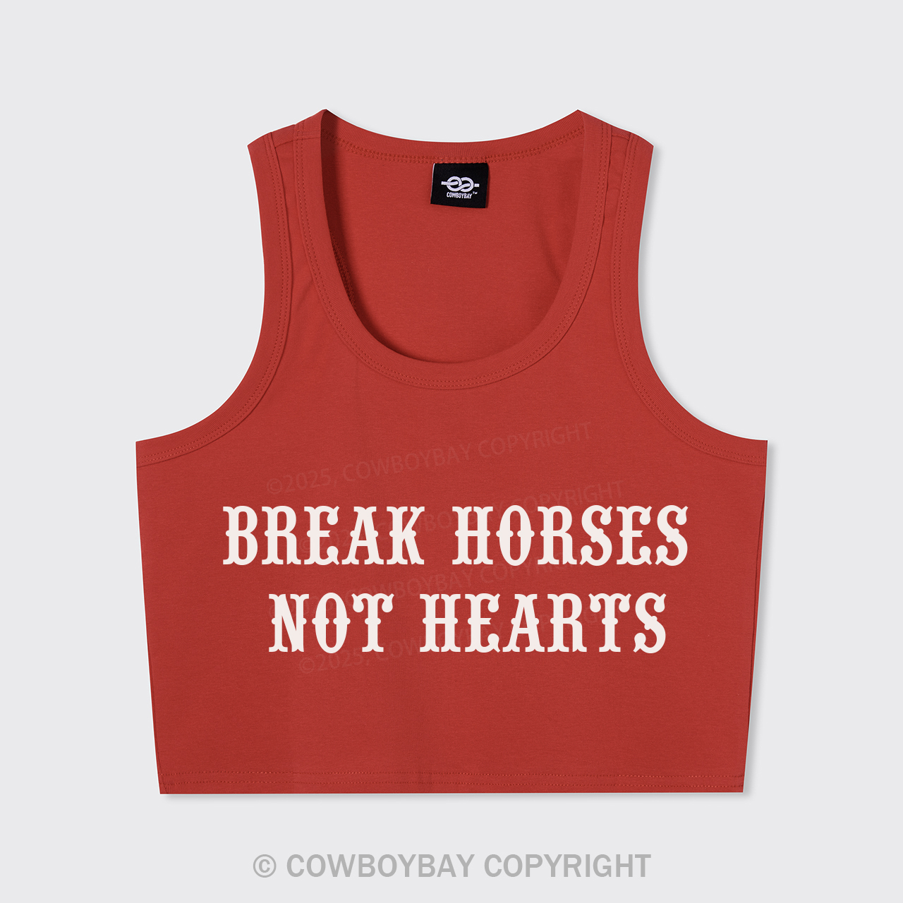 Break Horses Not Hearts Tank Top