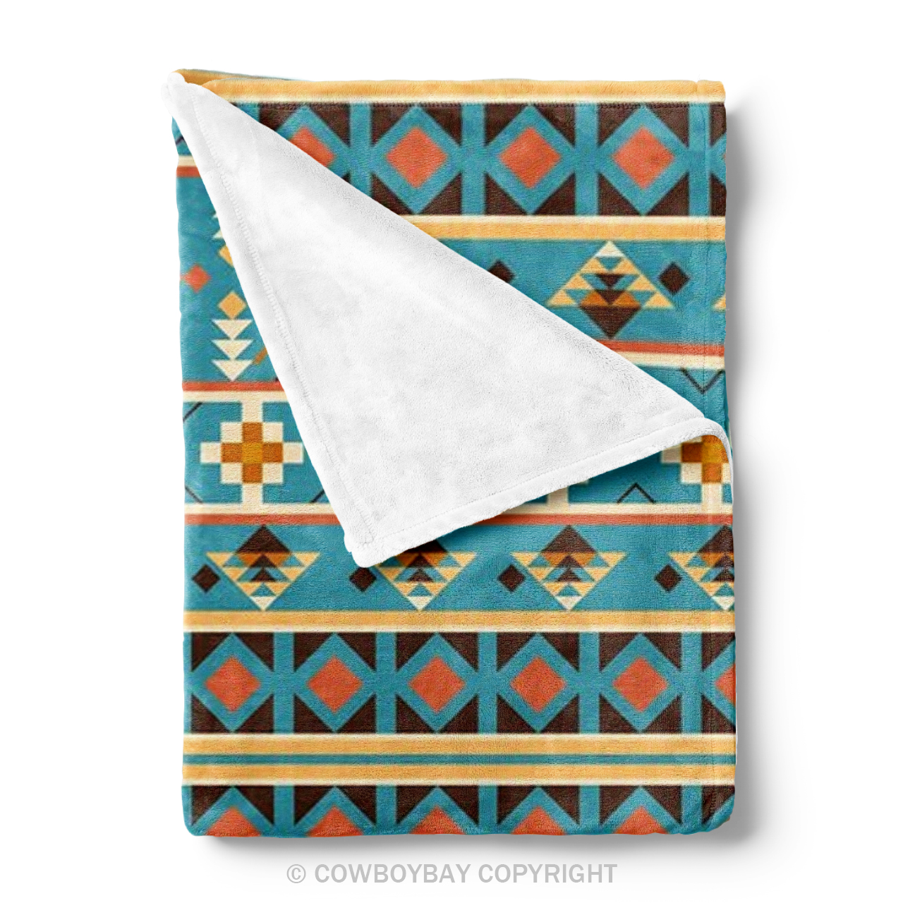 Aztec Pattern Design Blanket_3