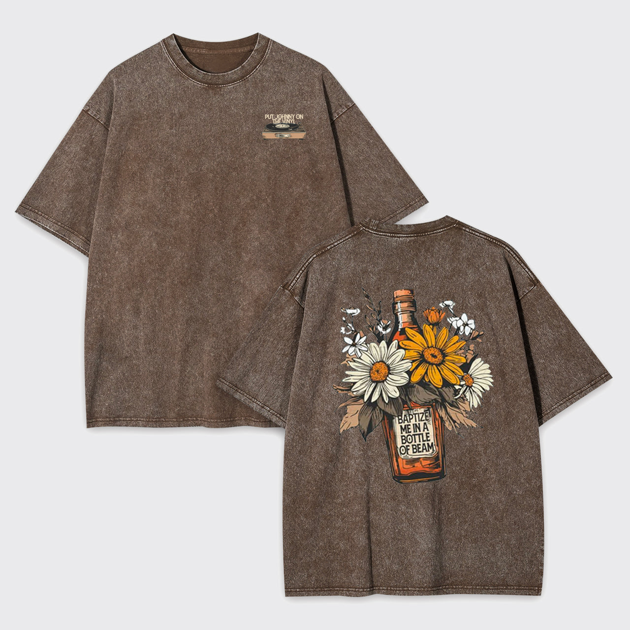 Positive Energy Mushrooms Garment-dye Tees