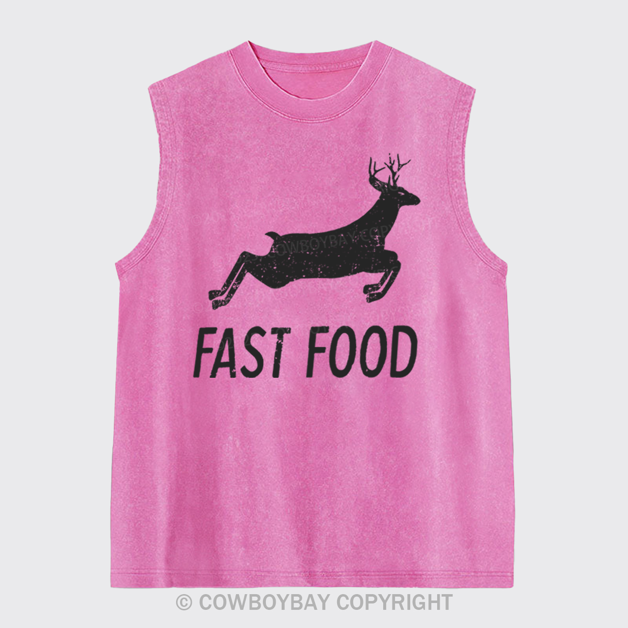 Fast Food Deer Washed Tanks