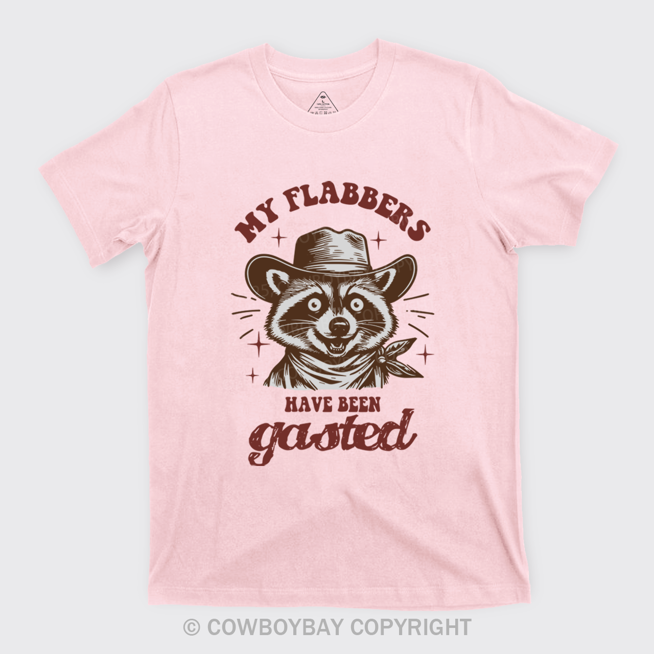 Flabbergasted Cowboy Raccoon T-Shirts