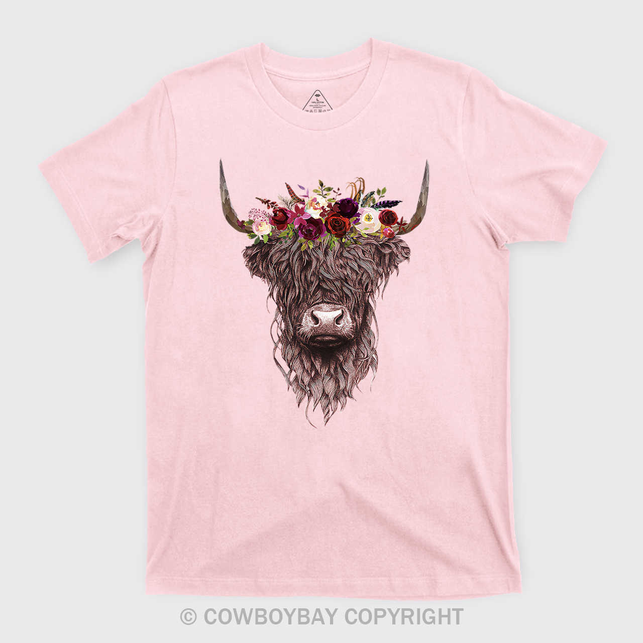 Highland Cow Farm Life Rodeo Tees