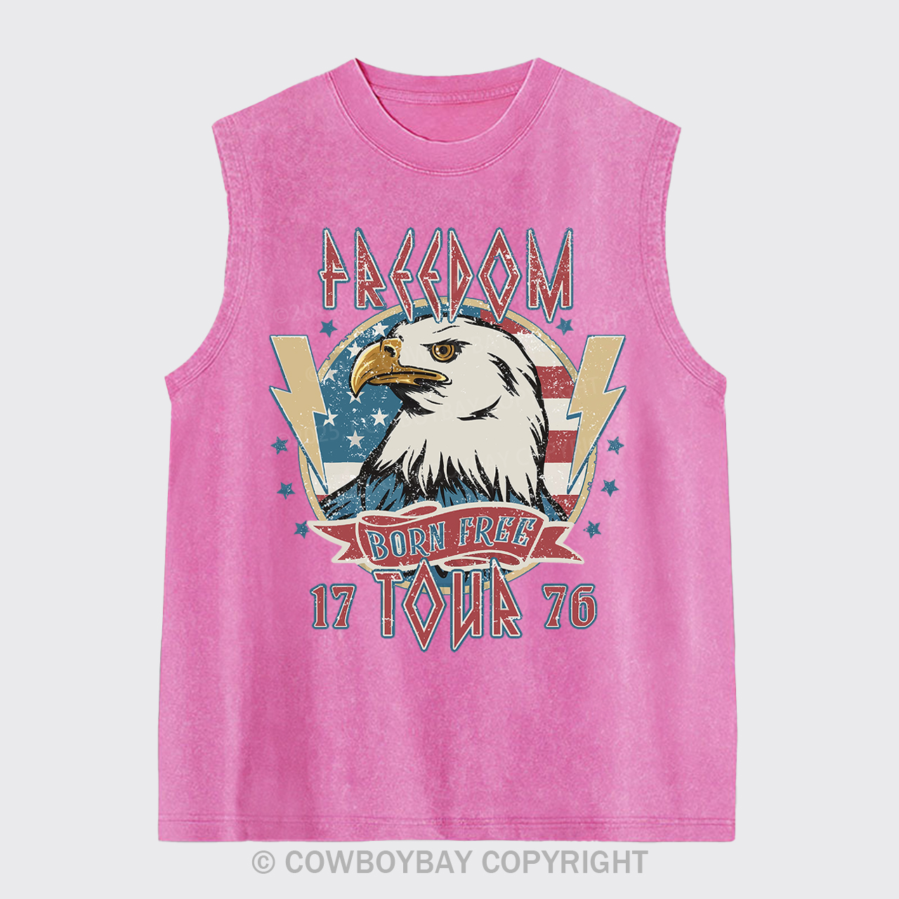 Born Free 1776 Washed Tanks