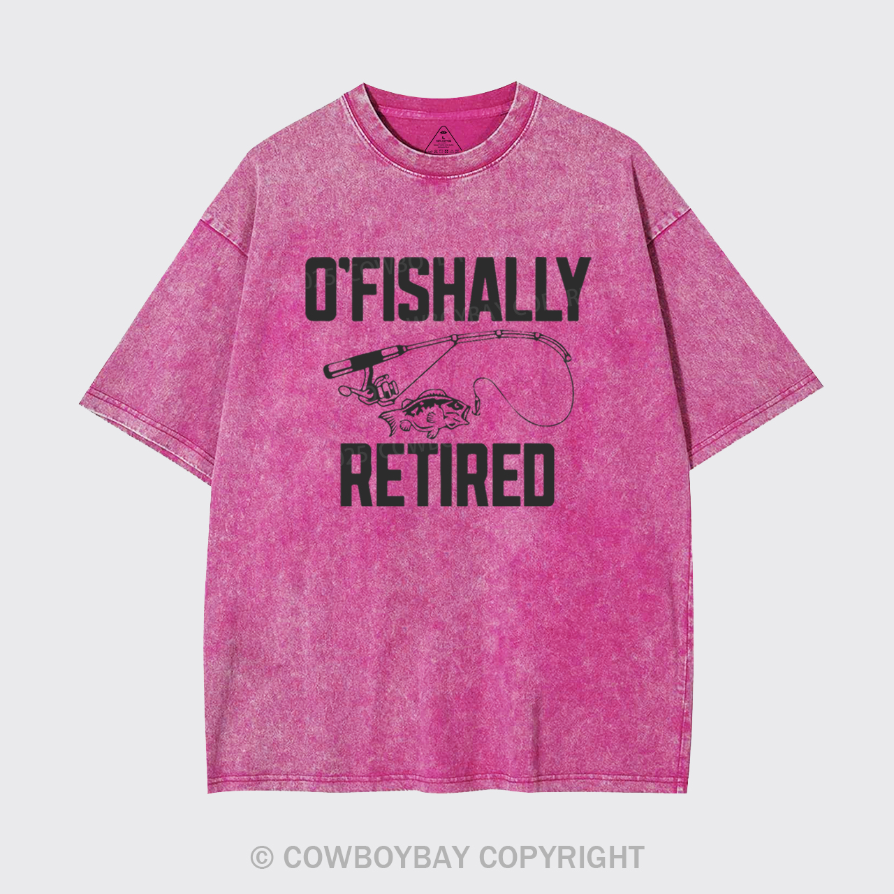 O'fishally Retired Garment-dye Tees