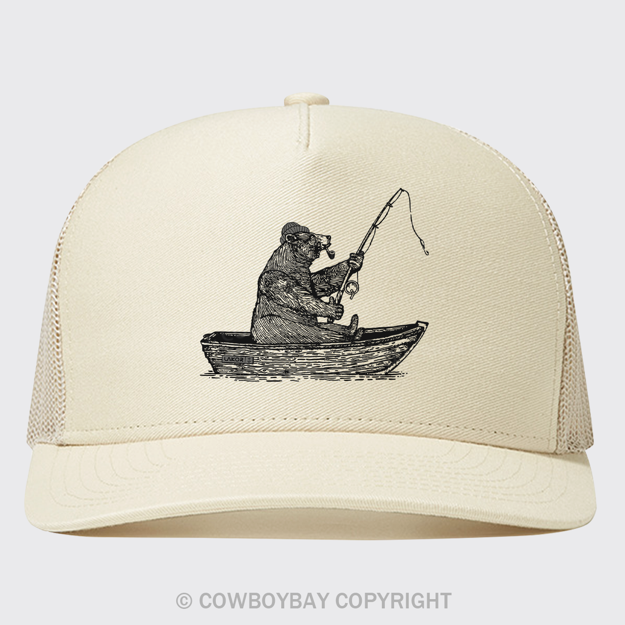 Boat Bear Trucker Hat