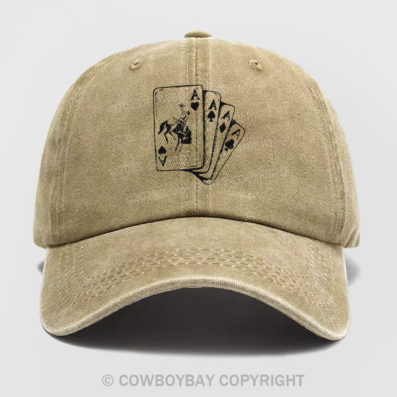 Ace Cowboy Punchy Wash Hat
