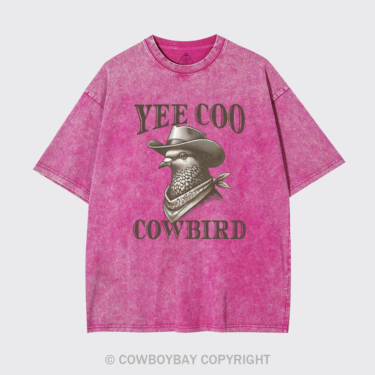 Yee Coo Cowbird Garment-dye Tees