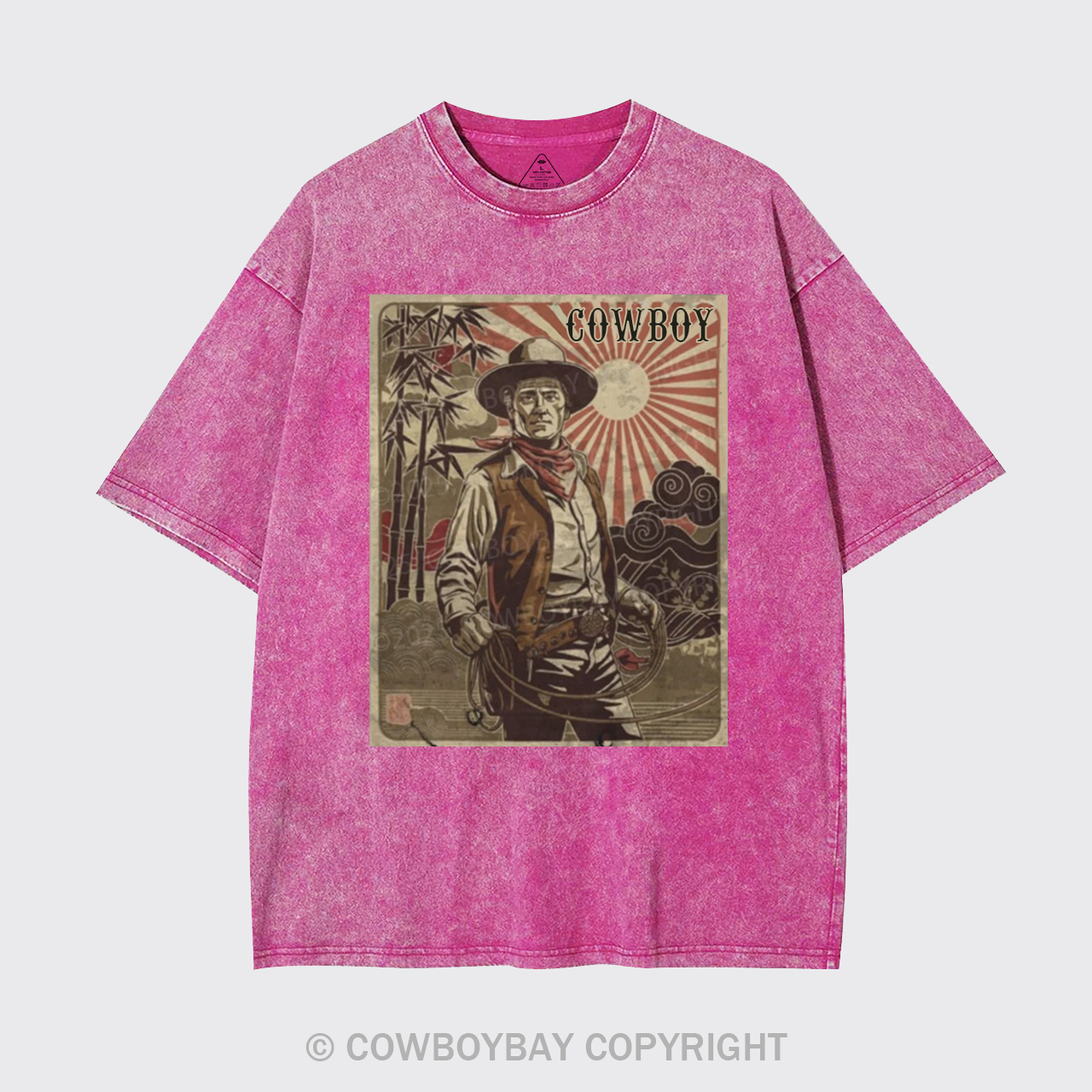 Cowboy Retro Garment-dye Tees