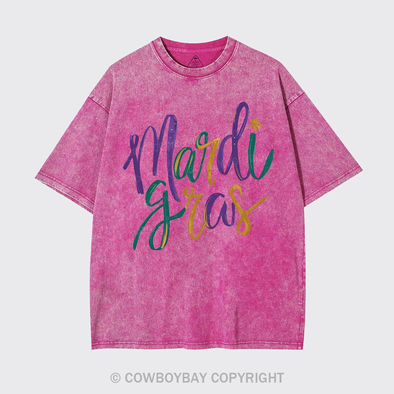 Mardi Gras Garment-dye Tees