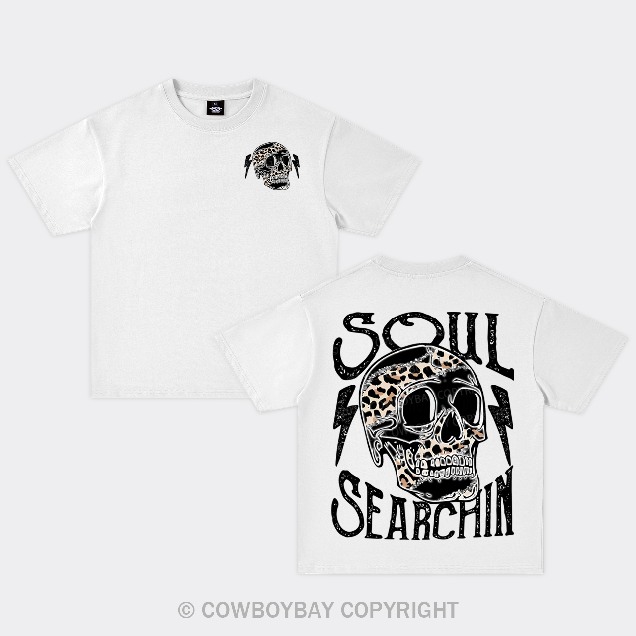 Skull Rodeo Country Western Oversize T-Shirts