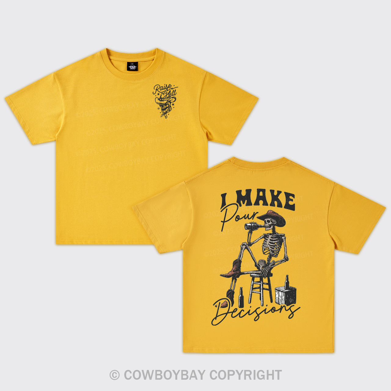 I Make Pour Decisions Oversize T-Shirts