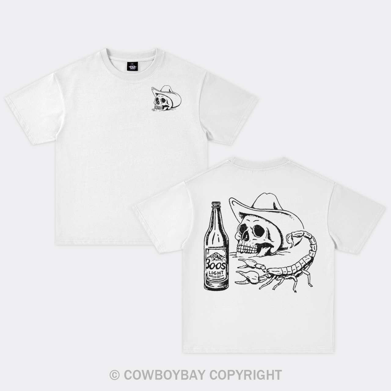 Cowboy Boos Oversize T-Shirts