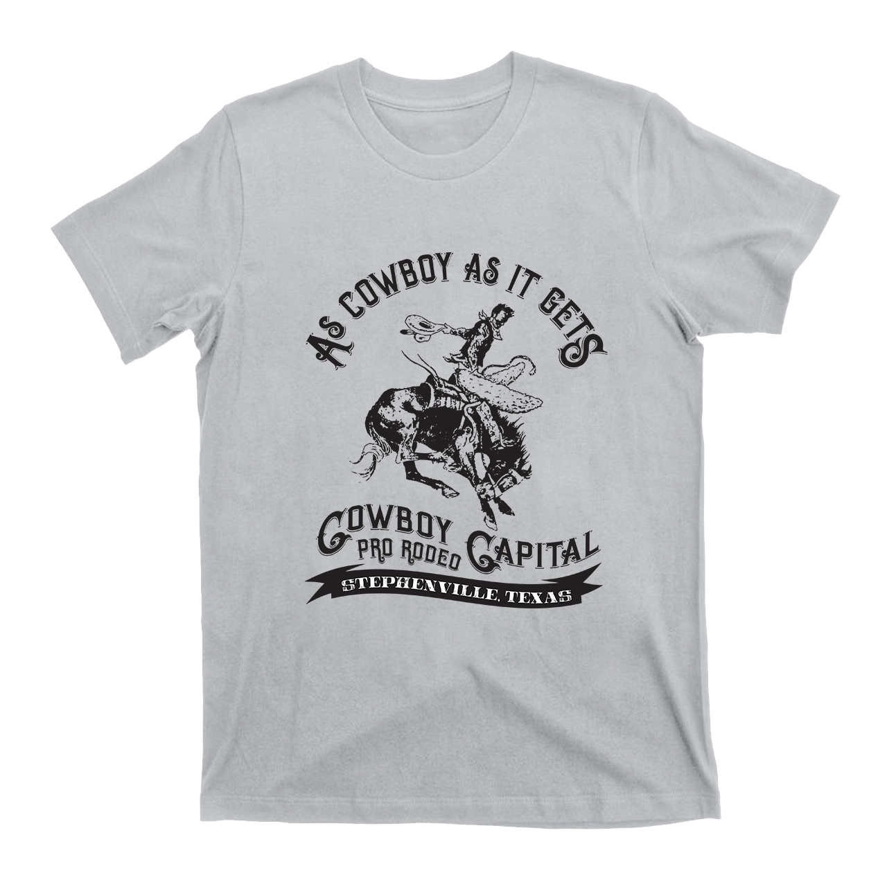 As Cowboy As It Gets Capital T-Shirts