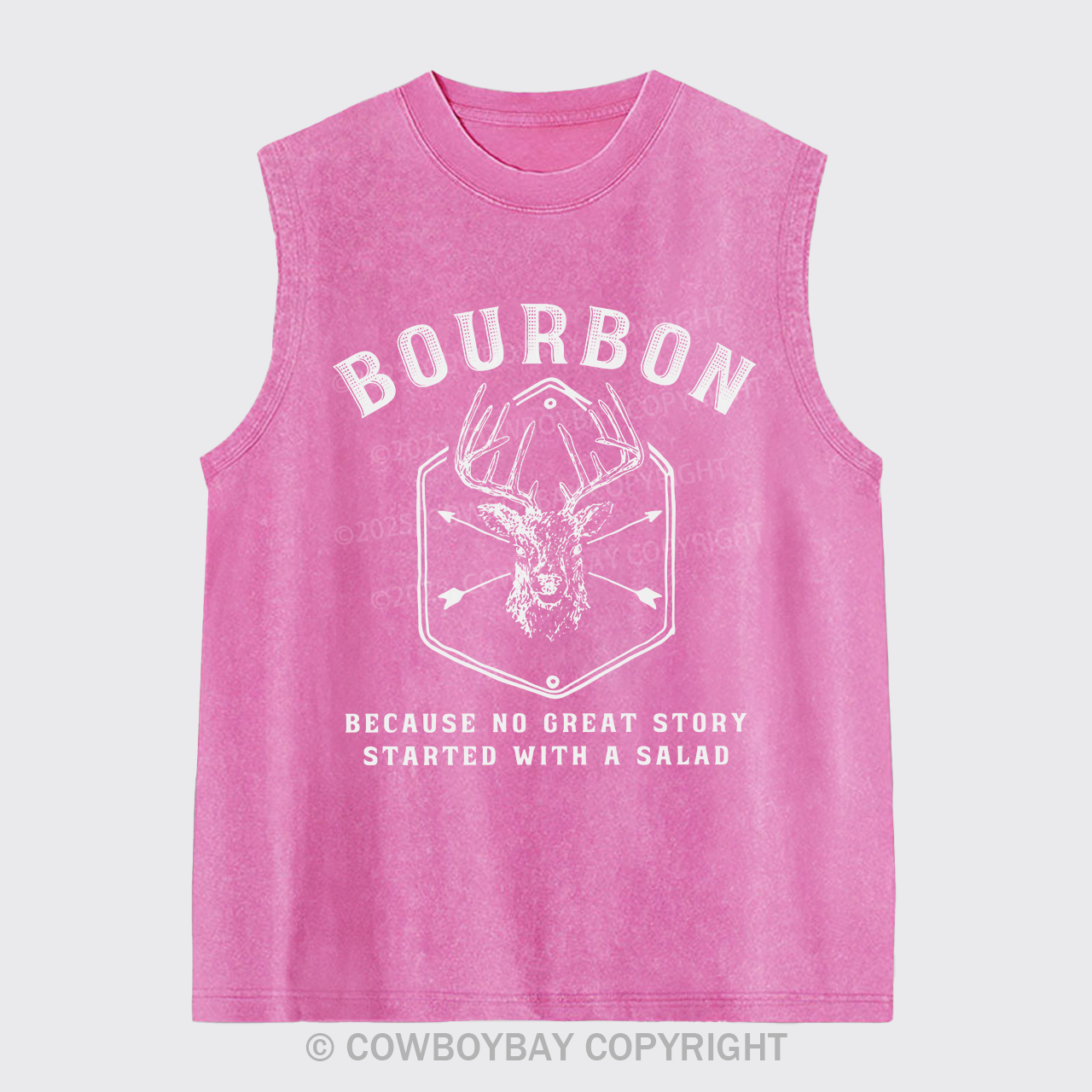 Bourbon Started With A Salad Washed Tanks