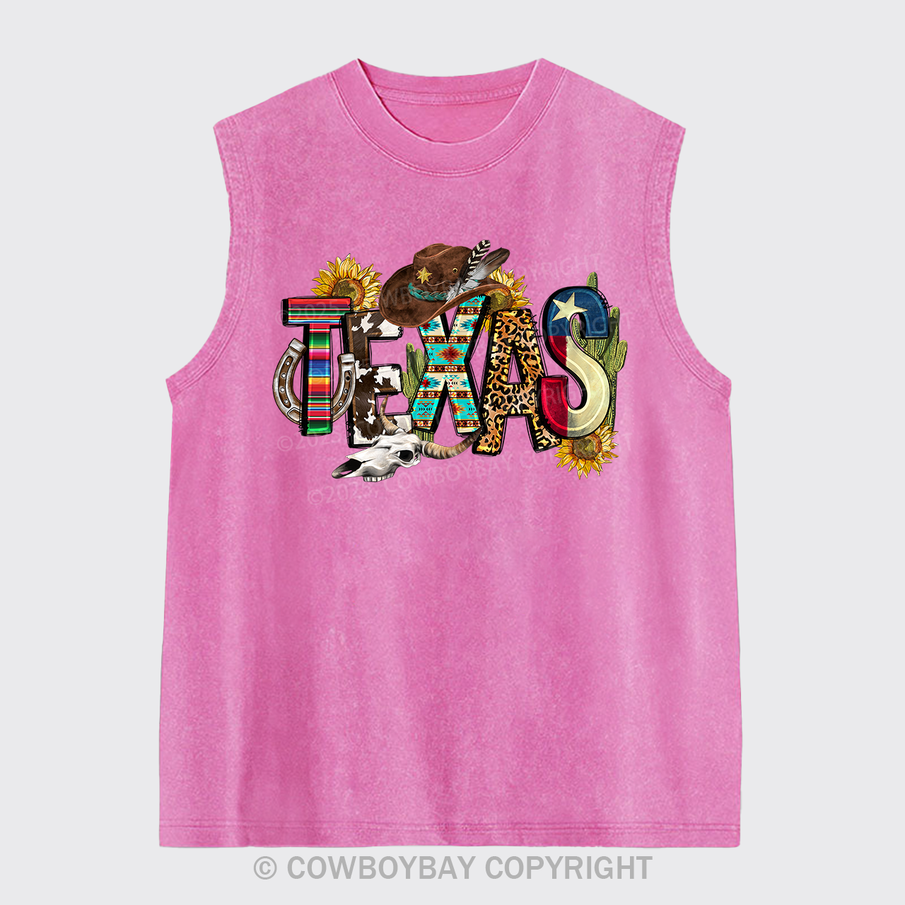 Cowboys From Texas Washed Tanks