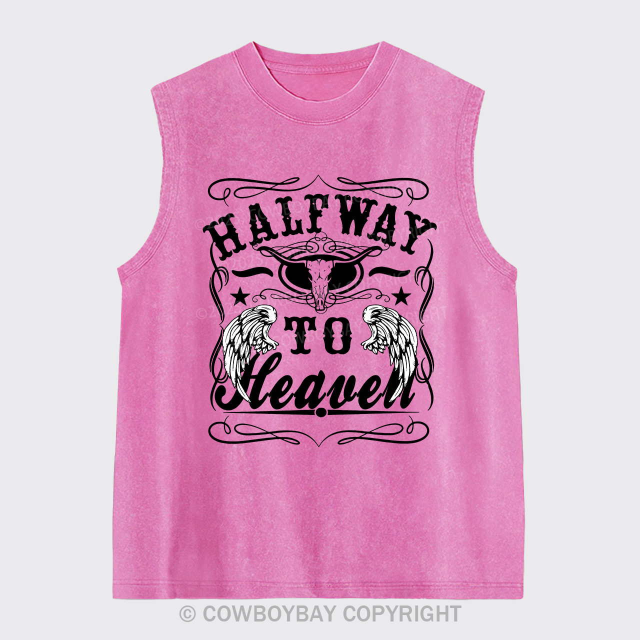Halfway To Heaven Washed Tanks