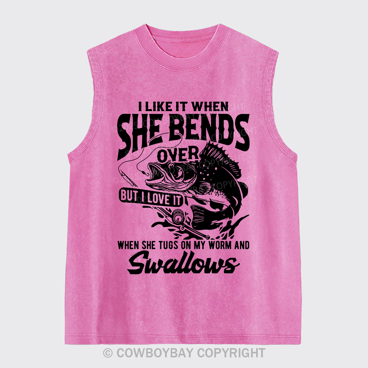 I Like When She, Bends Over Washed Tanks