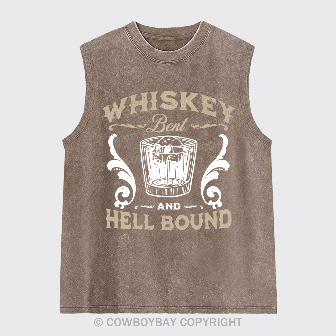 Whiskey Bent & Hell Bound Washed Tanks