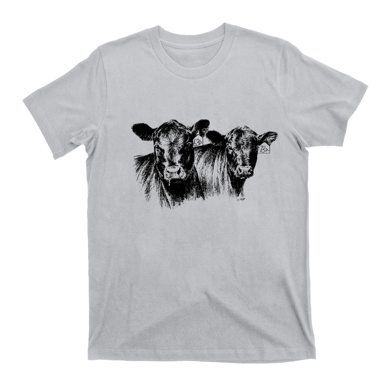 Two Cute Cows on the Farm T-Shirts
