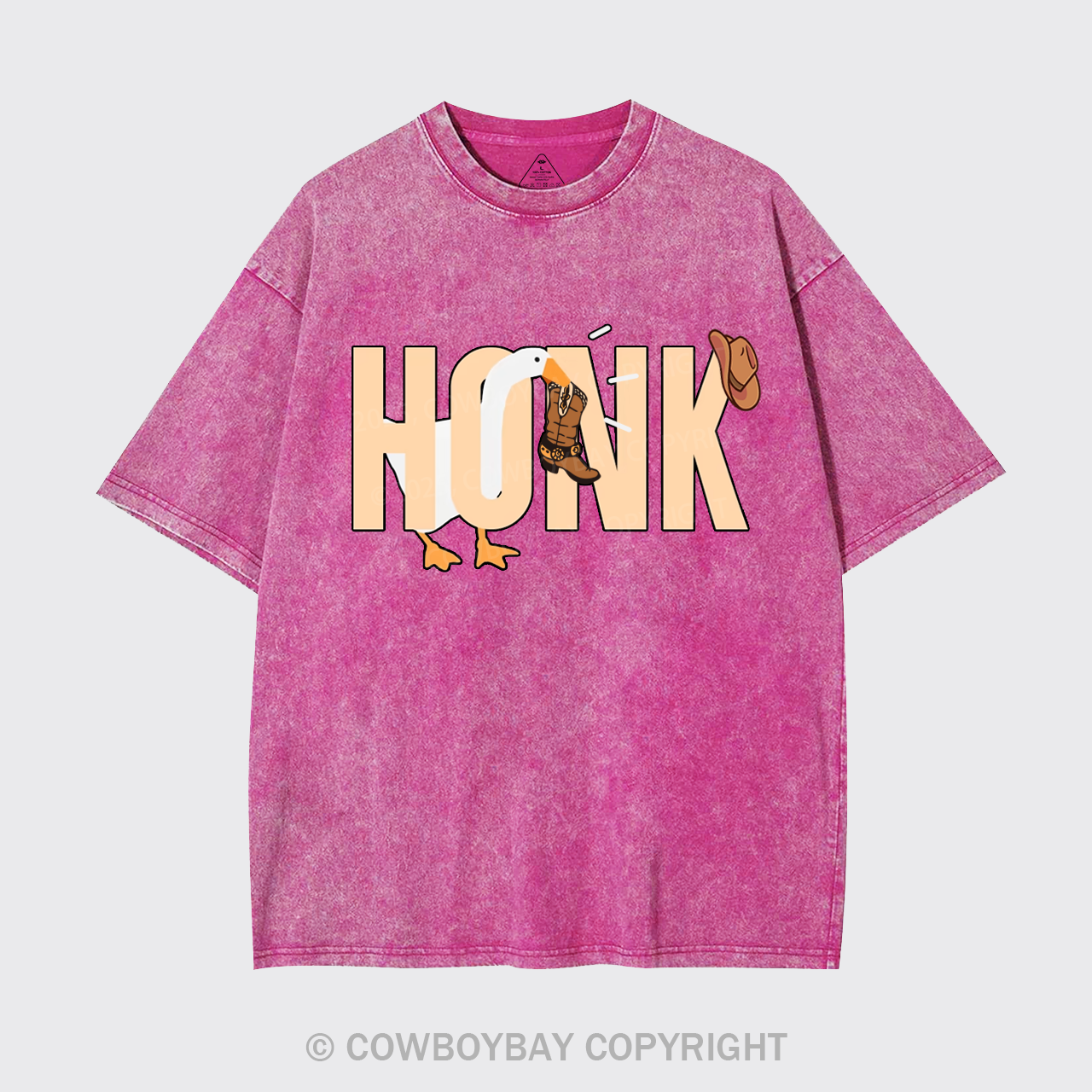 Untitled Goose Game Meme Garment-dye Tees