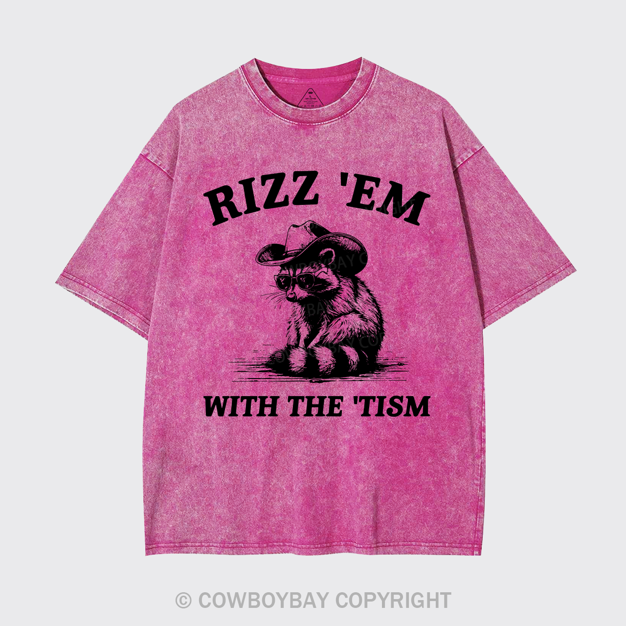 Rizz 'Em With The 'Tism Garment-dye Tees