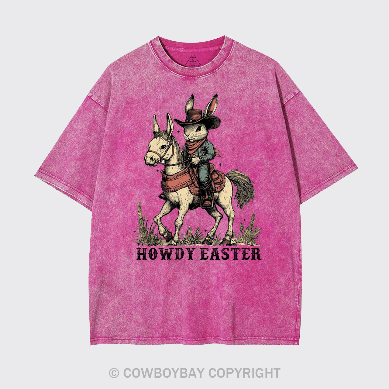 Howdy Easter Garment-dye Tees