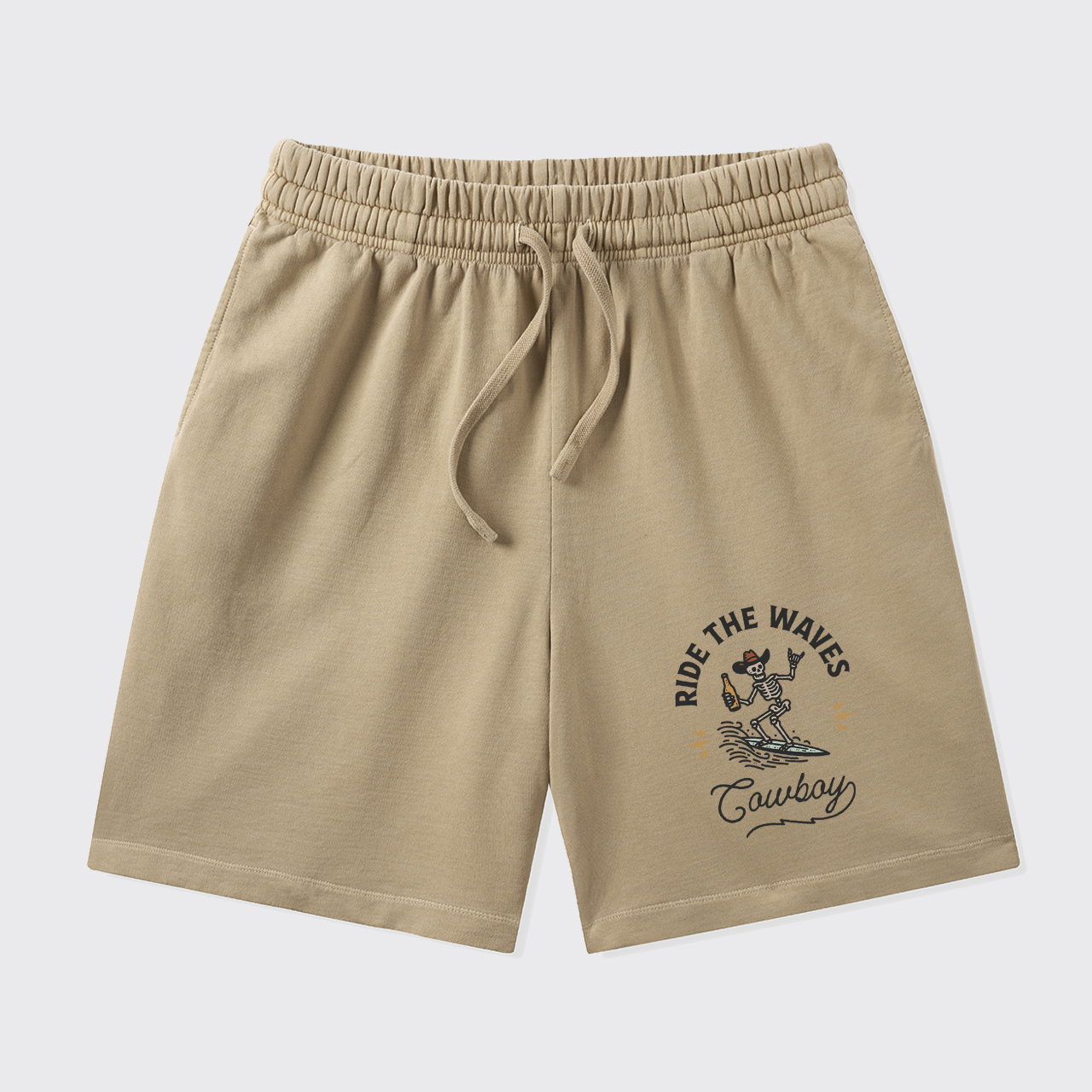 Surfing Cowboy Skeleton_Cowboybay Classic Shorts