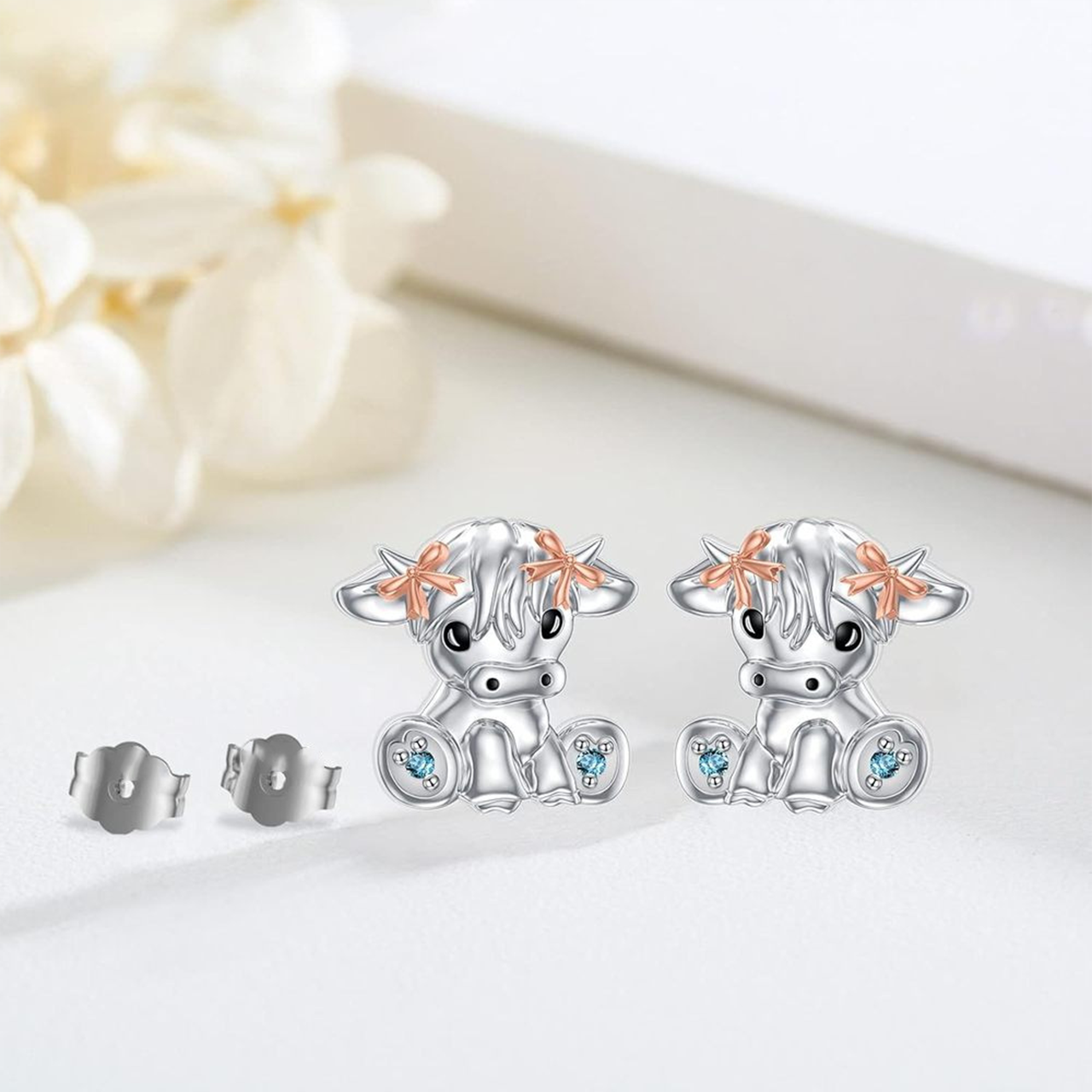 Highland Cow Earrings