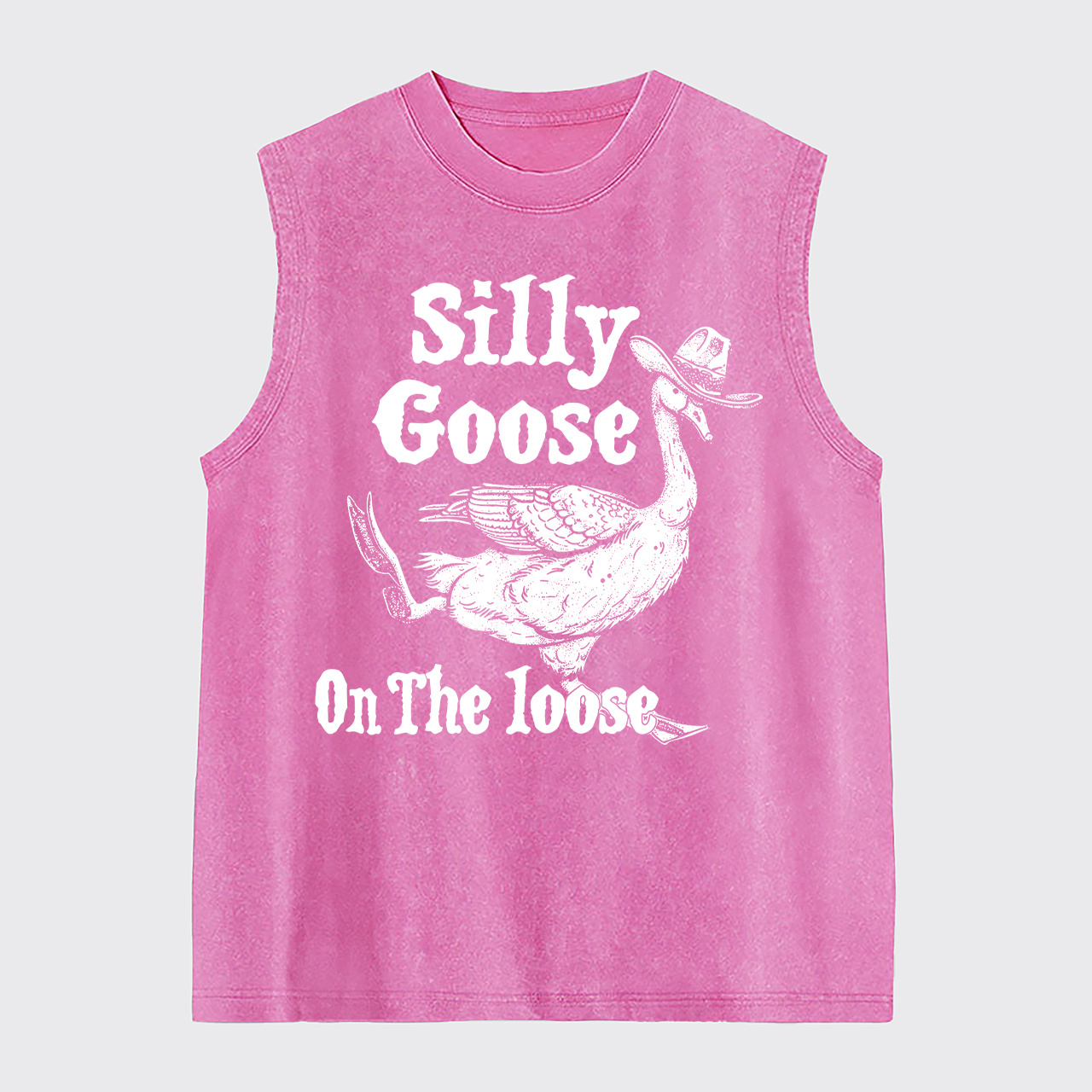 Silly Goose On The Lose Washed Tanks