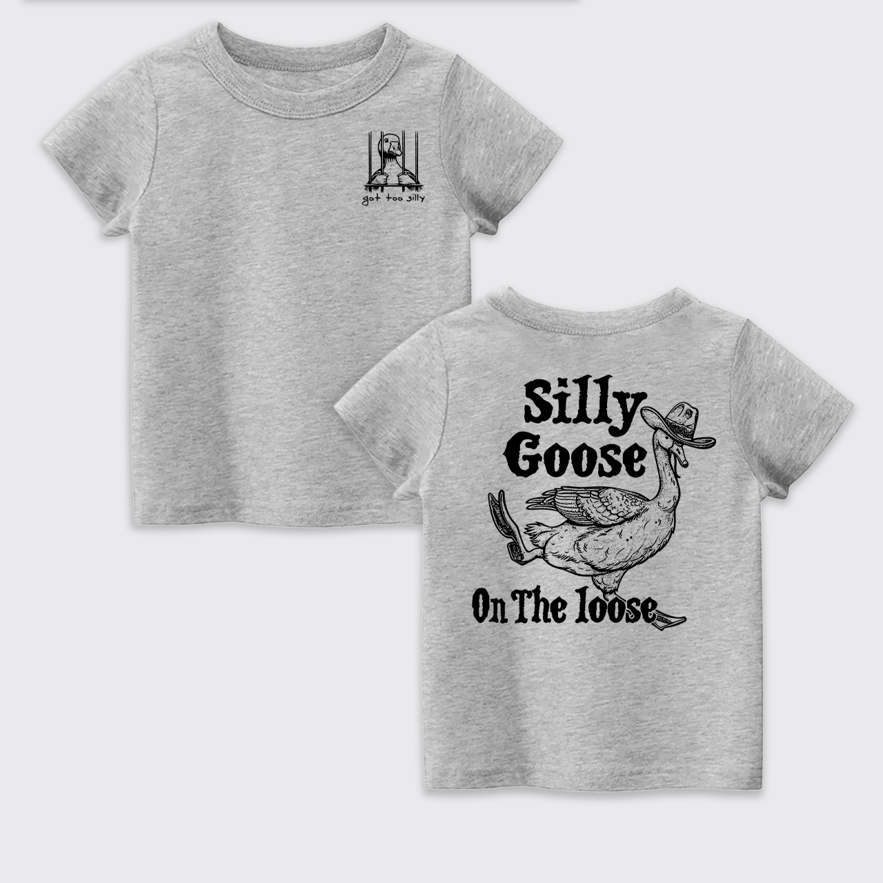 Silly Goose On The Lose Kids T-shirt
