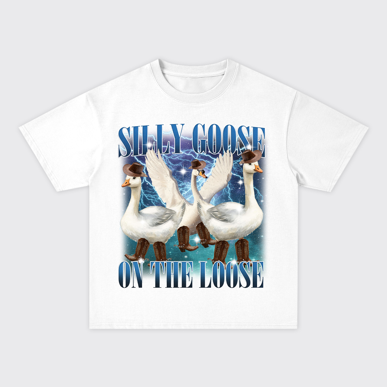 Silly Goose On The Loose Oversize T-Shirts