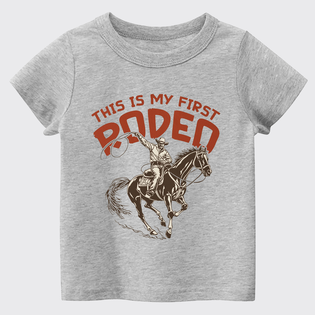 This Is My First Rodeo Kids T-shirt