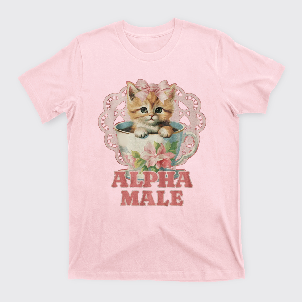 Alpha Male Funny Kitten T-Shirts