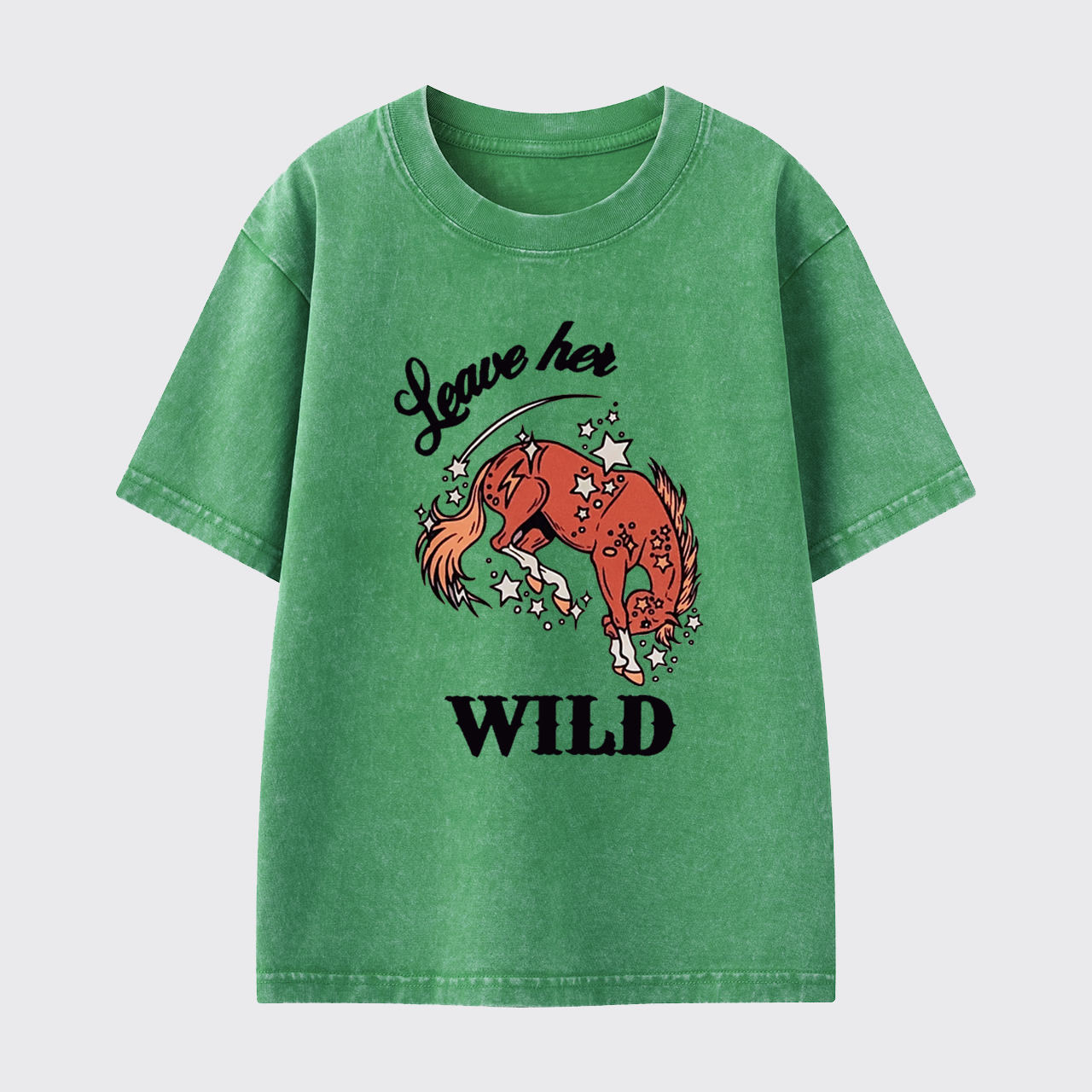 Leave Her Wild Washed Toddler T-shirt