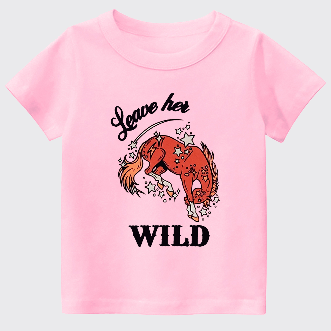 Leave Her Wild Kids T-shirt