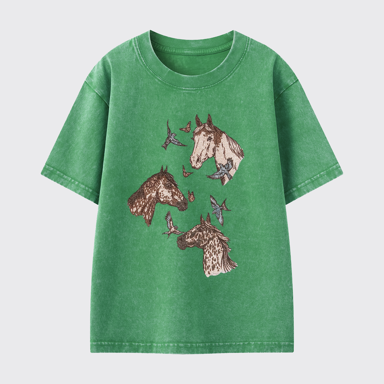 Dreamy Horse Washed Toddler T-shirt