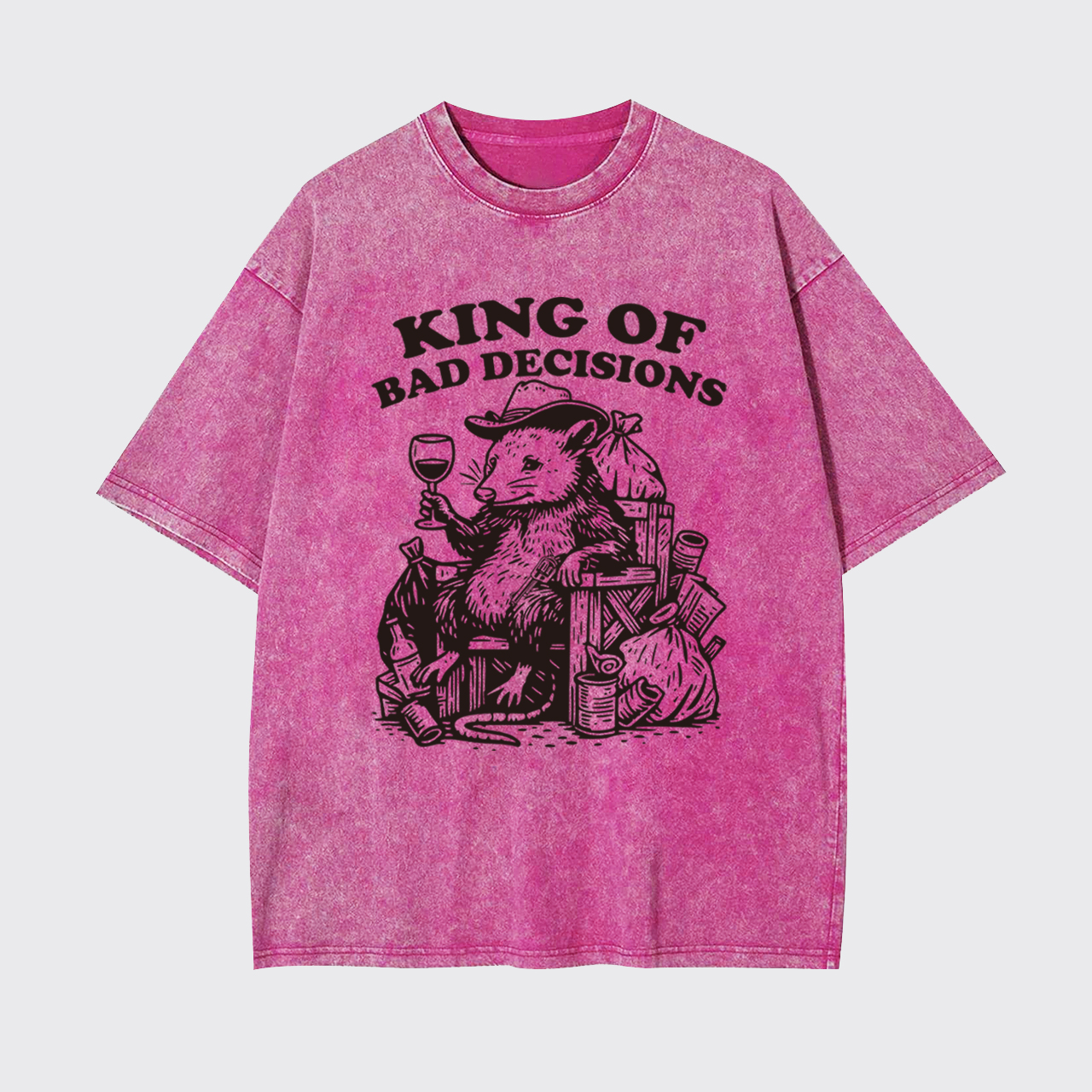 King Of Bad Decisions Garment-dye Tees