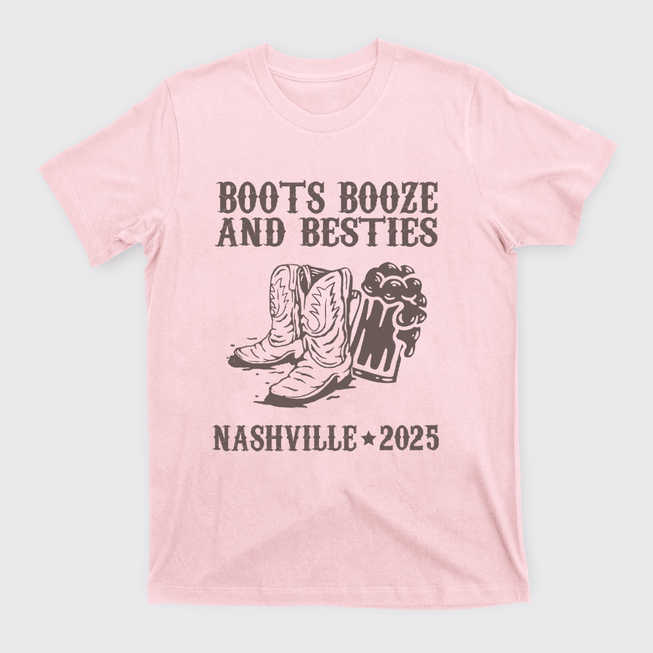 Boots Booze And Besties T-Shirts