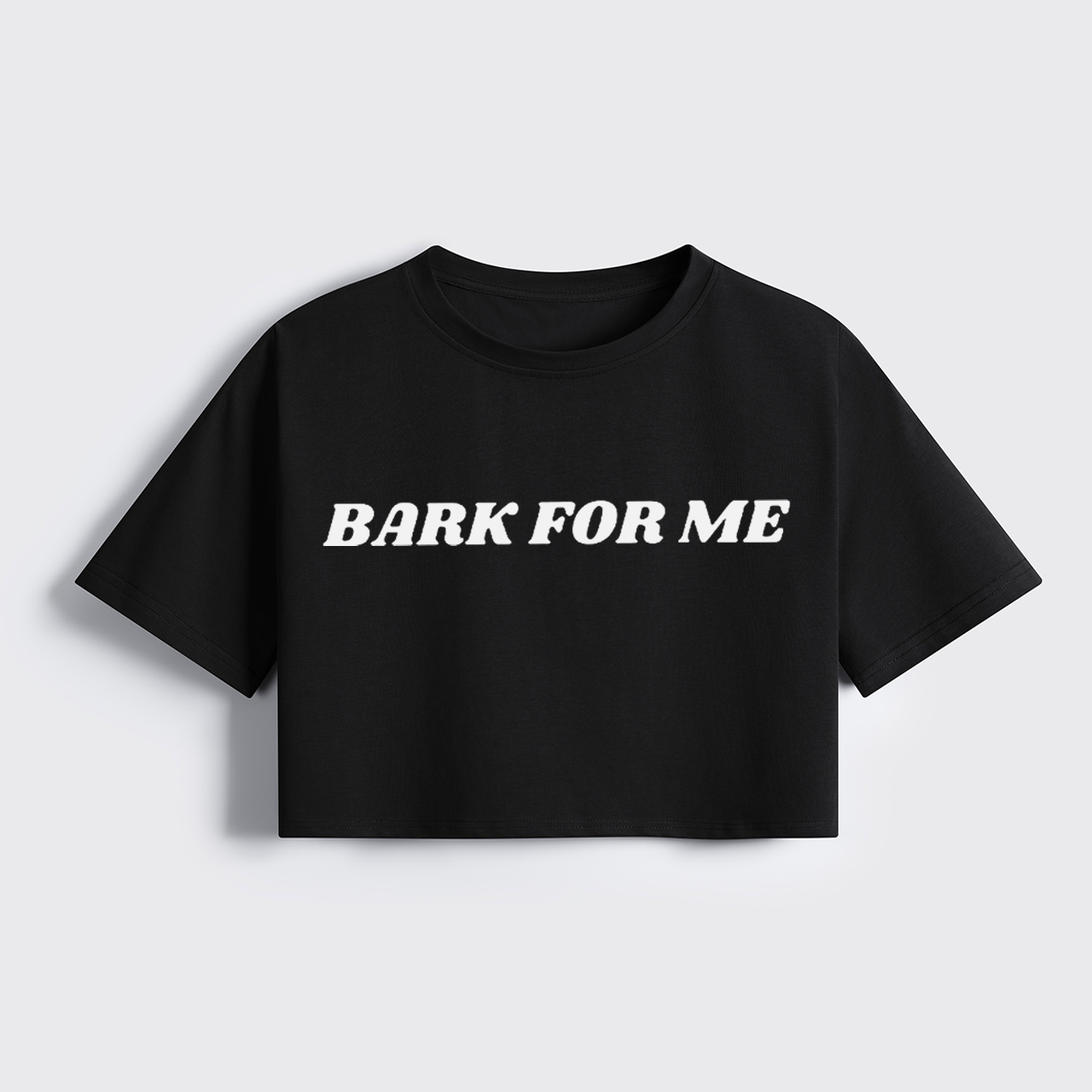 Bark For Me Cropped Boxy Tee